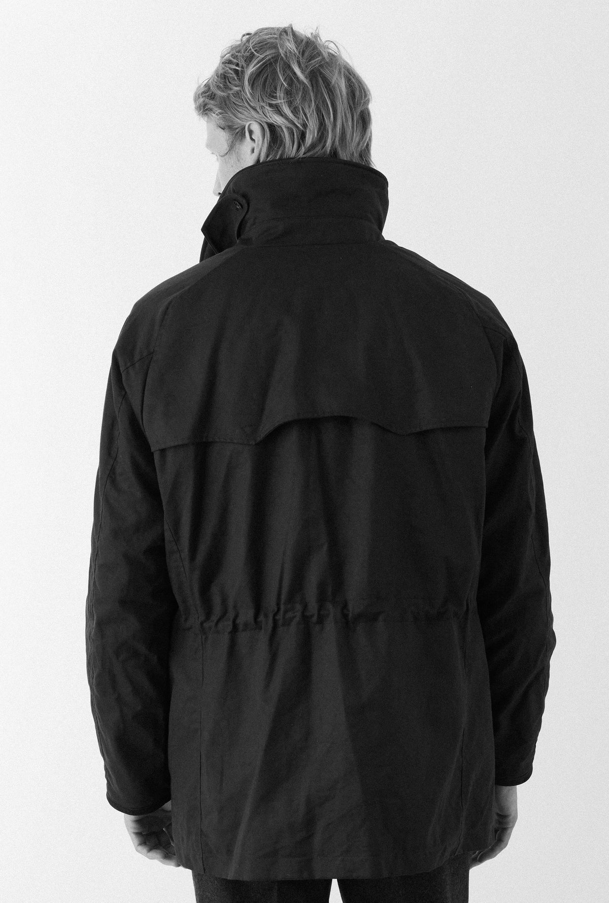 Country Coat Waxed Cotton Ink