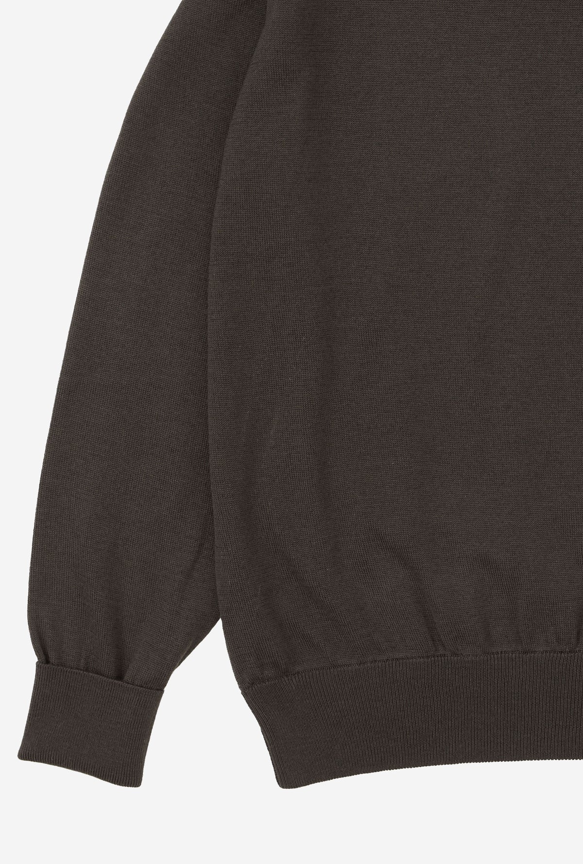 Roll Neck Merino Brown