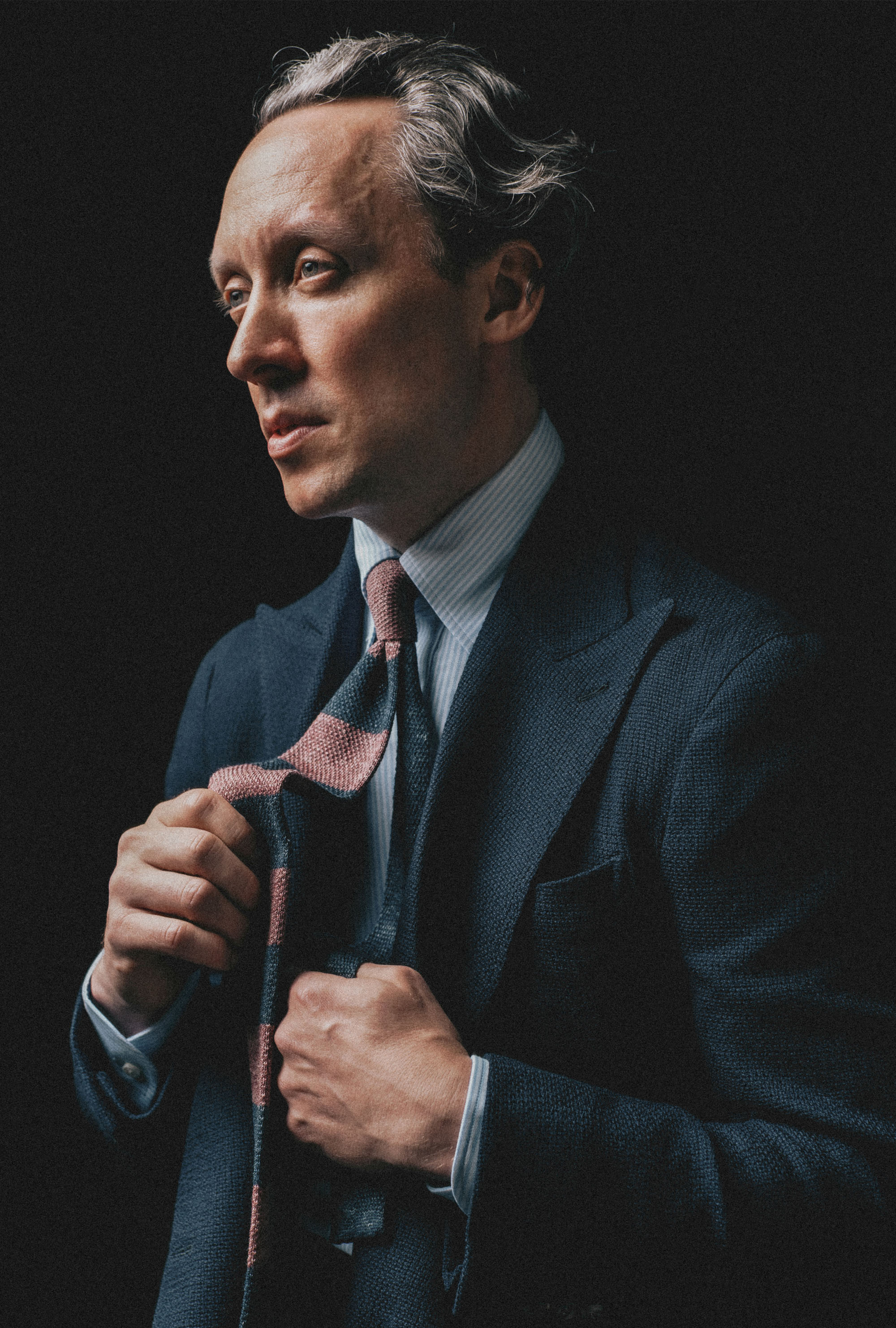 Sport Jacket Deconstructed Navy Exploded Hopsack