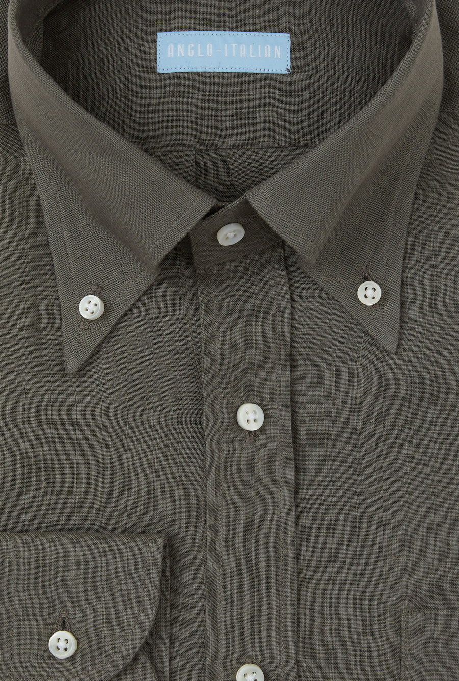 Button Down Linen Shirt Mole