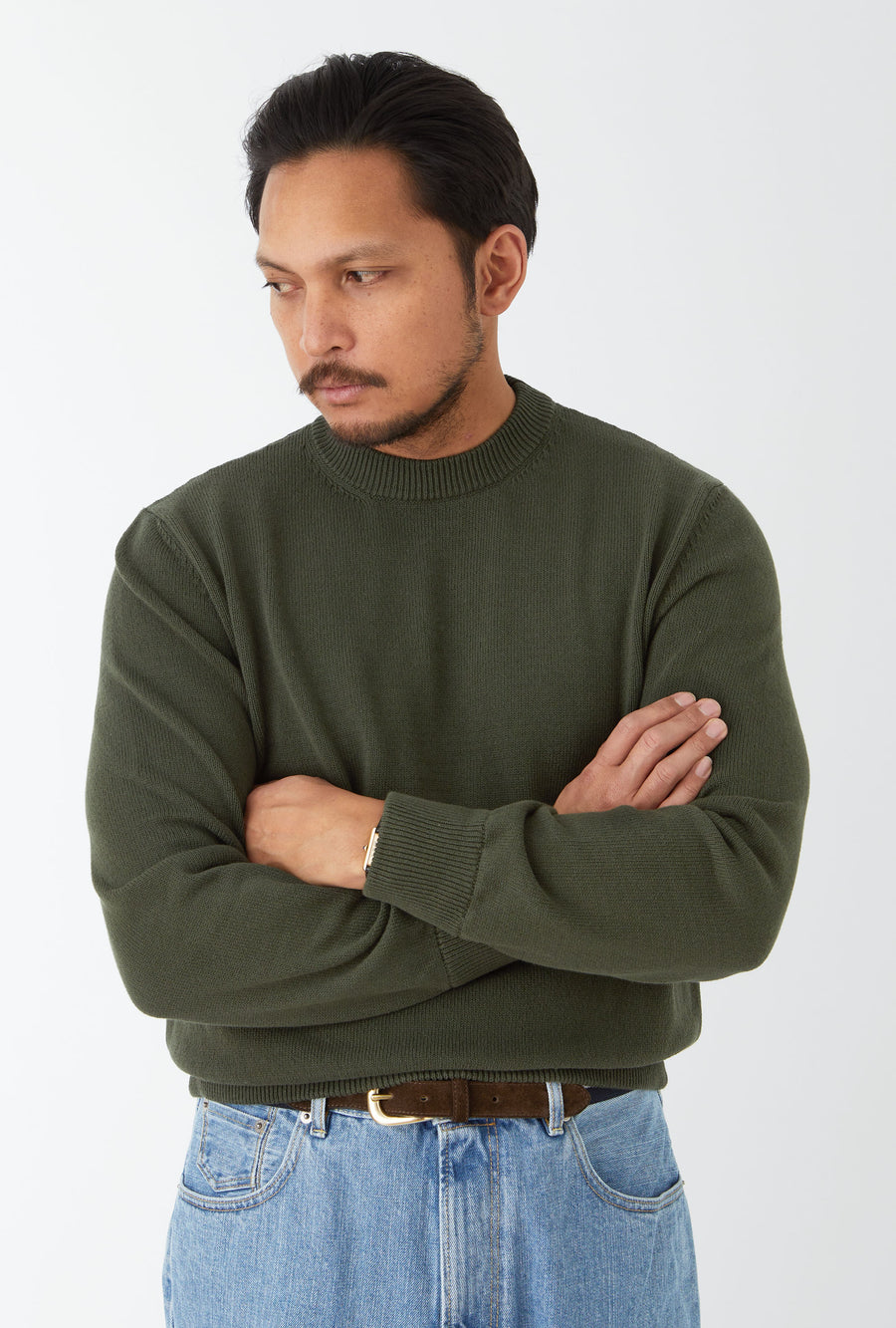 Crewneck Cotton Ranger Green
