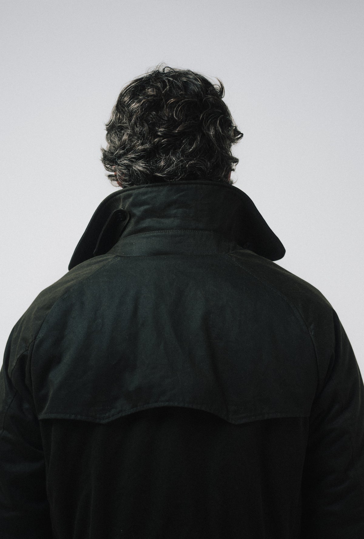 Country Coat Waxed Cotton Olive